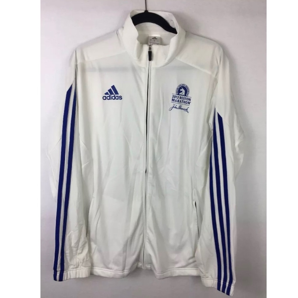 Adidas 2013 Boston Marathon Patriots Day Jacket L - Picture 2 of 9
